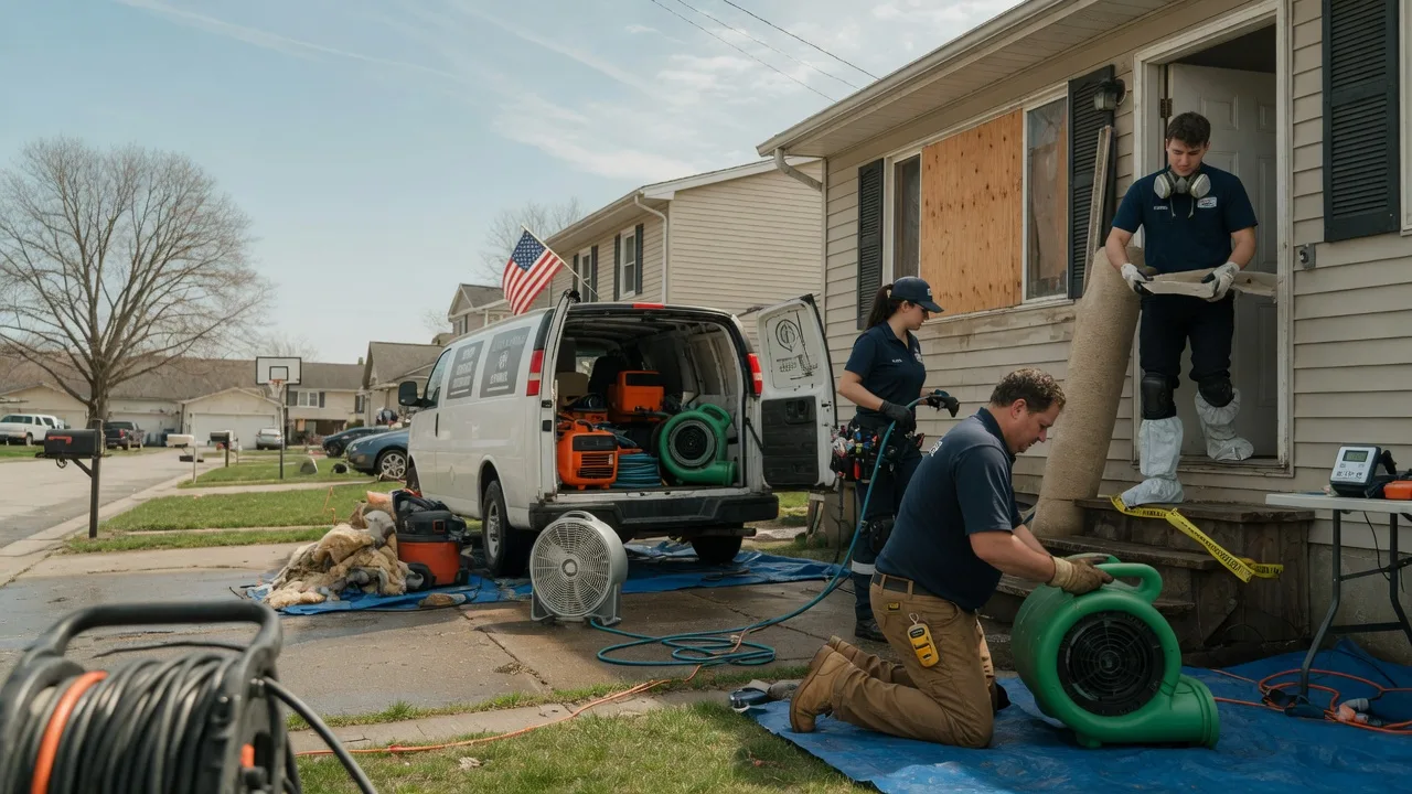 Water Damage Restoration in Dousman, WI near me